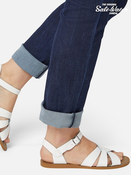 Salt-Water Sandals White The Original Flat Strappy Sandals (N78767) | AED437
