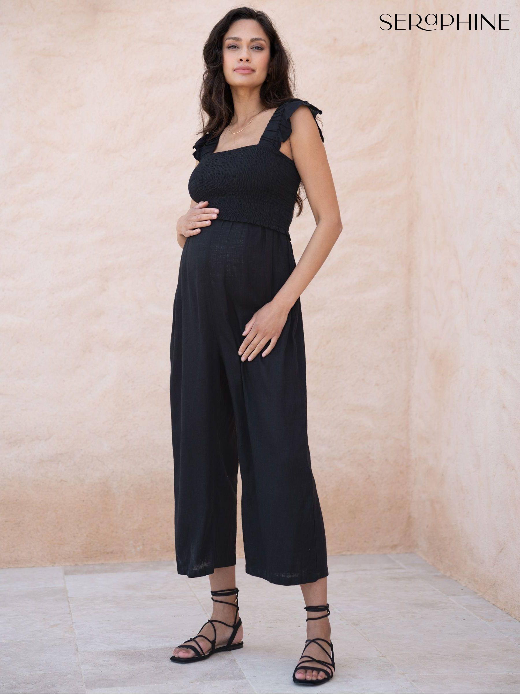Women s Maternity Jumpsuit Culotte Wrap Jumpsuit Next Luxembourg