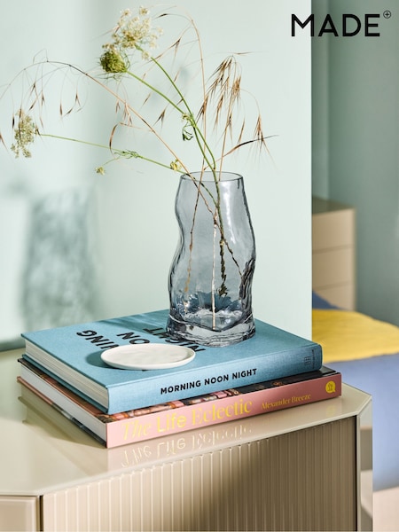 MADE.COM Smoke Grey Rhea Vase (N79098) | CA$43