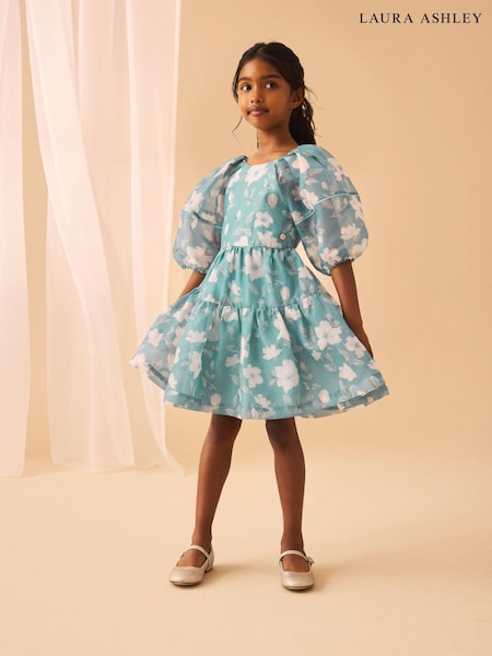 Laura Ashley Fleurir Tourmaline Organza Prom Dress (N79162) | 187 LEI - 208 LEI