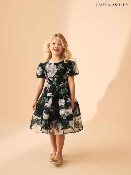 Laura Ashley Wisley Floral Organza Prom Dress (N79165) | 150 LEI - 167 LEI