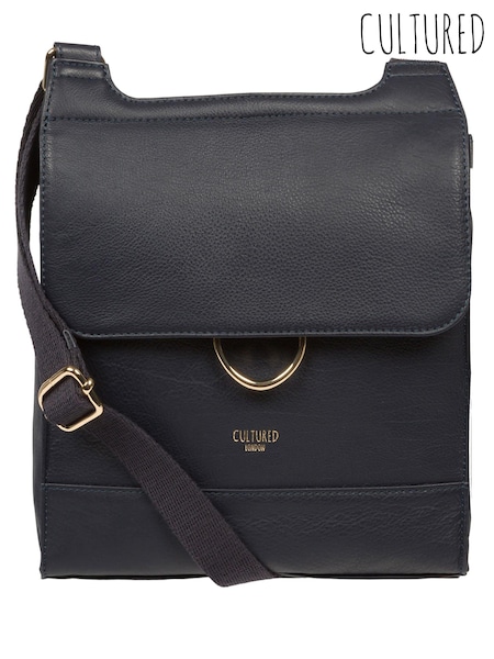 Cultured London Covent Leather Cross Body Brown Bag (N79326) | 2,343 UAH