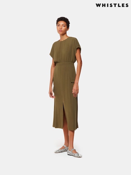 Whistles Pocket Detail Midi Dress (N79380) | €60