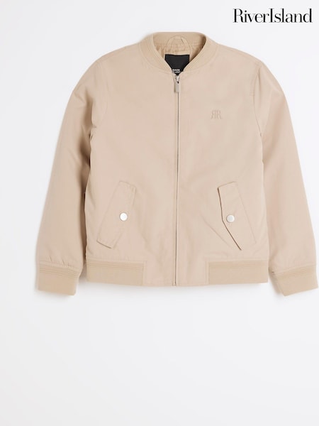 Naravni - River Island Boys Smart Bomber Jacket (N79491) | € 22