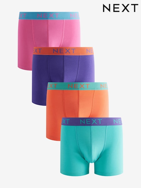 Ярко-розовый/пурпурный/синий с контрастным поясом - Hipster Boxers (N79802) | €18