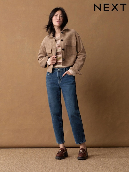 Inky Sininen - Mom Comfort Stretch Jeans (N80000) | €42