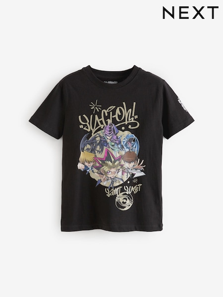 Black 100% Cotton Licensed T-Shirt (3-16yrs) (N80842) | €14 - €16