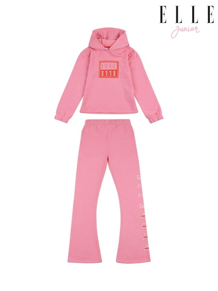 Elle Junior Girls Pink Tracksuit Set (N90153) | 64 € - 76 €