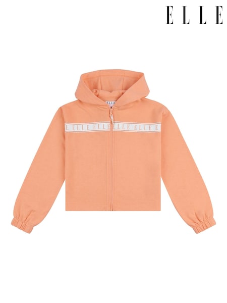 Elle Junior Girls Orange Zip Up Hoodie (N90162) | ₪151 - ₪181