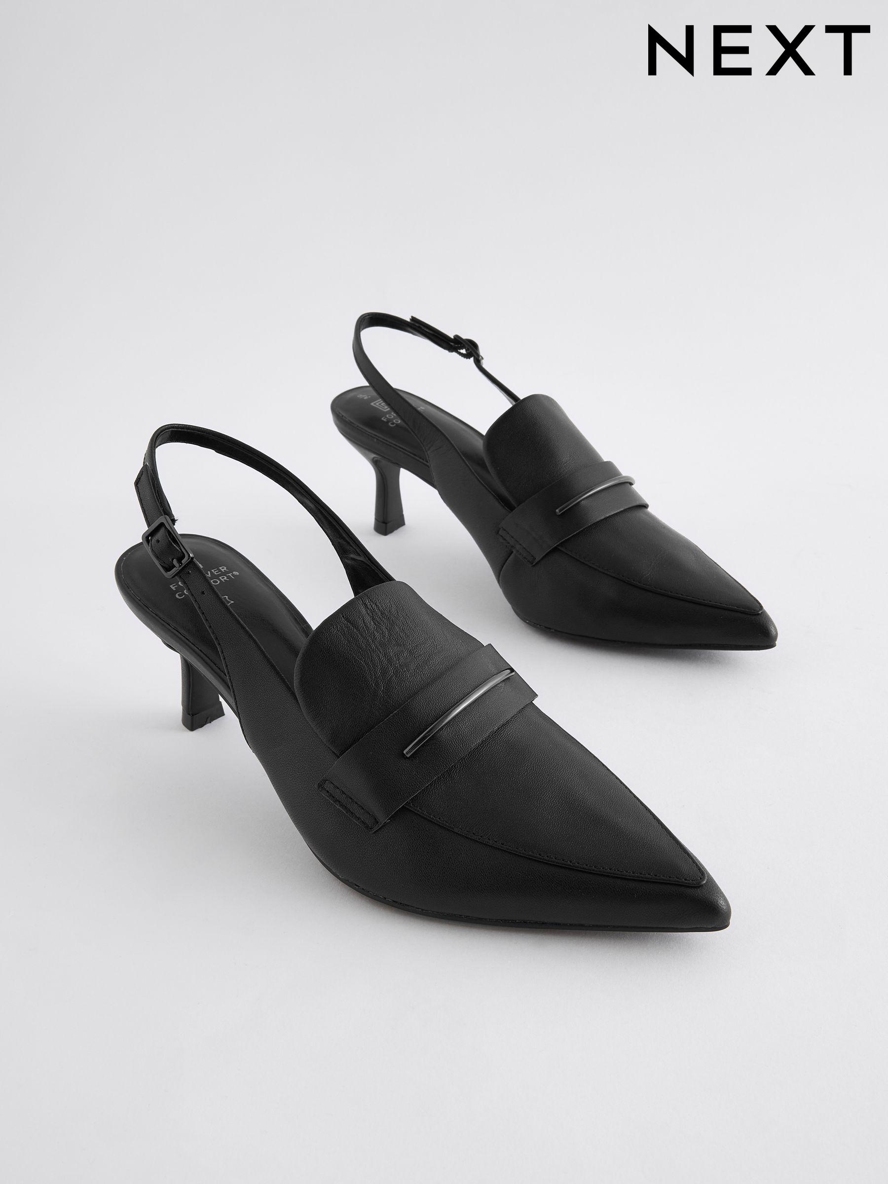 Next black pumps discount