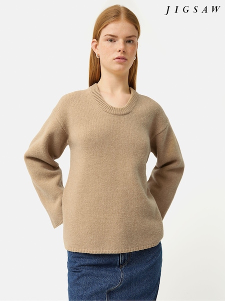 Jigsaw Merino U-Neck Jumper (N94808) | €102