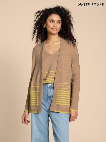 White Stuff Natural Lily Longline Cardigan (N94855) | €30