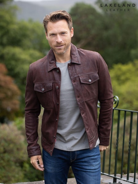 Lakeland Leather Brown Milburn Jacket (N94941) | €399