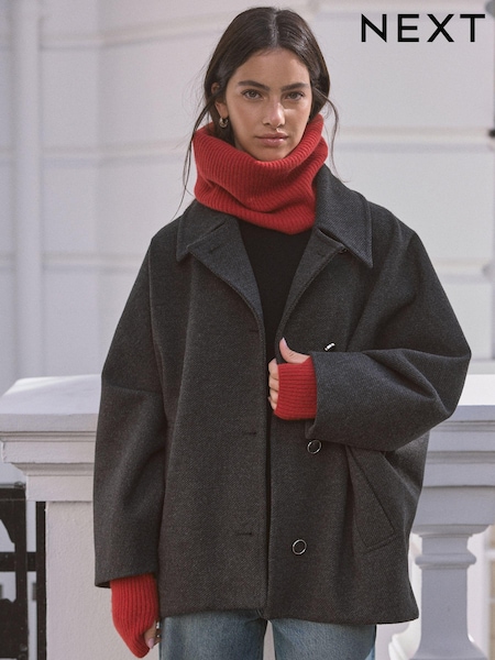 Red Wool Cashmere Snood (N94963) | €26