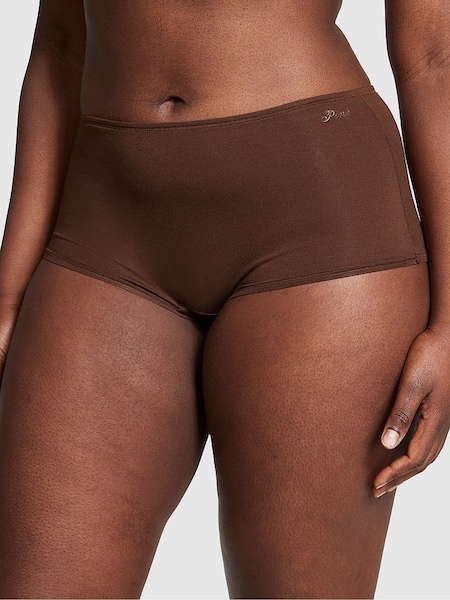 Victoria's Secret PINK Ganache Nude Cotton Boyshort Knickers (N94988) | €10.50