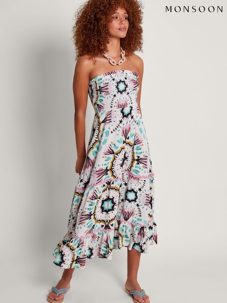 Monsoon Allegra Bandeau Dress (N95059) | 232 LEI