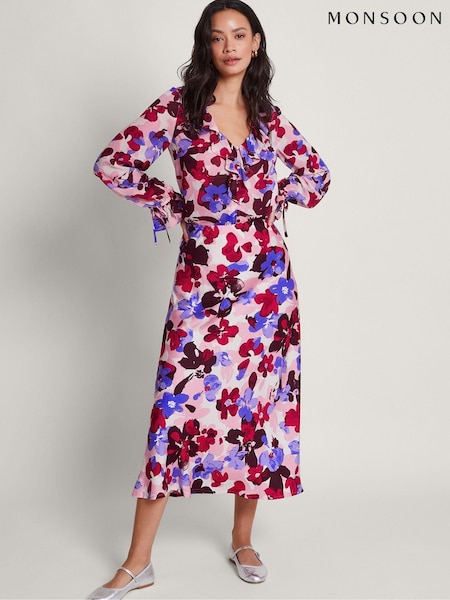 Monsoon Vittoria Floral Print Skirt (N95141) | 211 LEI