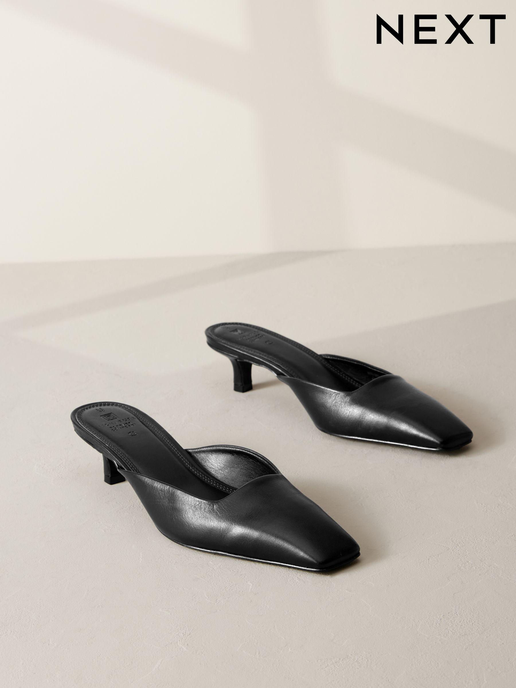 Women s Mules Work Wear Plain Footwear Next United Arab Emirates