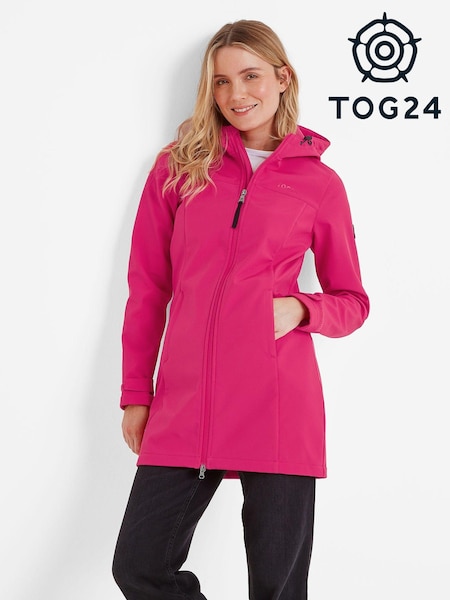 Tog 24 Pink Keld Softshell Long Jacket (N95259) | AED174