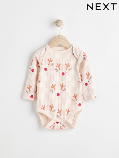 Ecru Baby 'My First Christmas' 100% Cotton Bodysuit (N95275) | €5 - €6