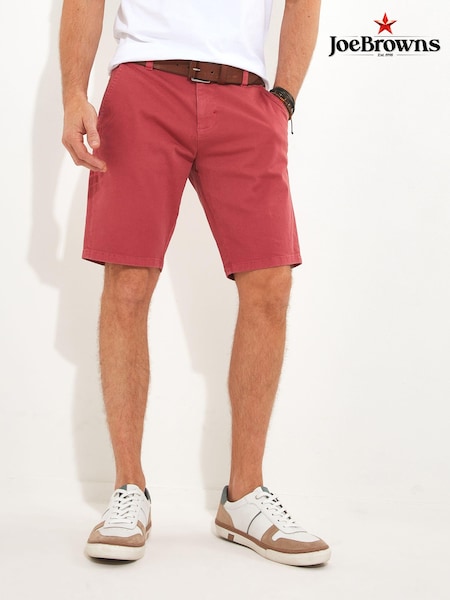 Roz - Pantaloni scurți chino prespălați Joe Browns (N95369) | 298 LEI