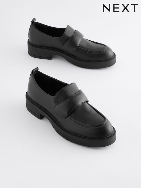 Black Forever Comfort® Chunky Retro Loafers (N95585) | €29