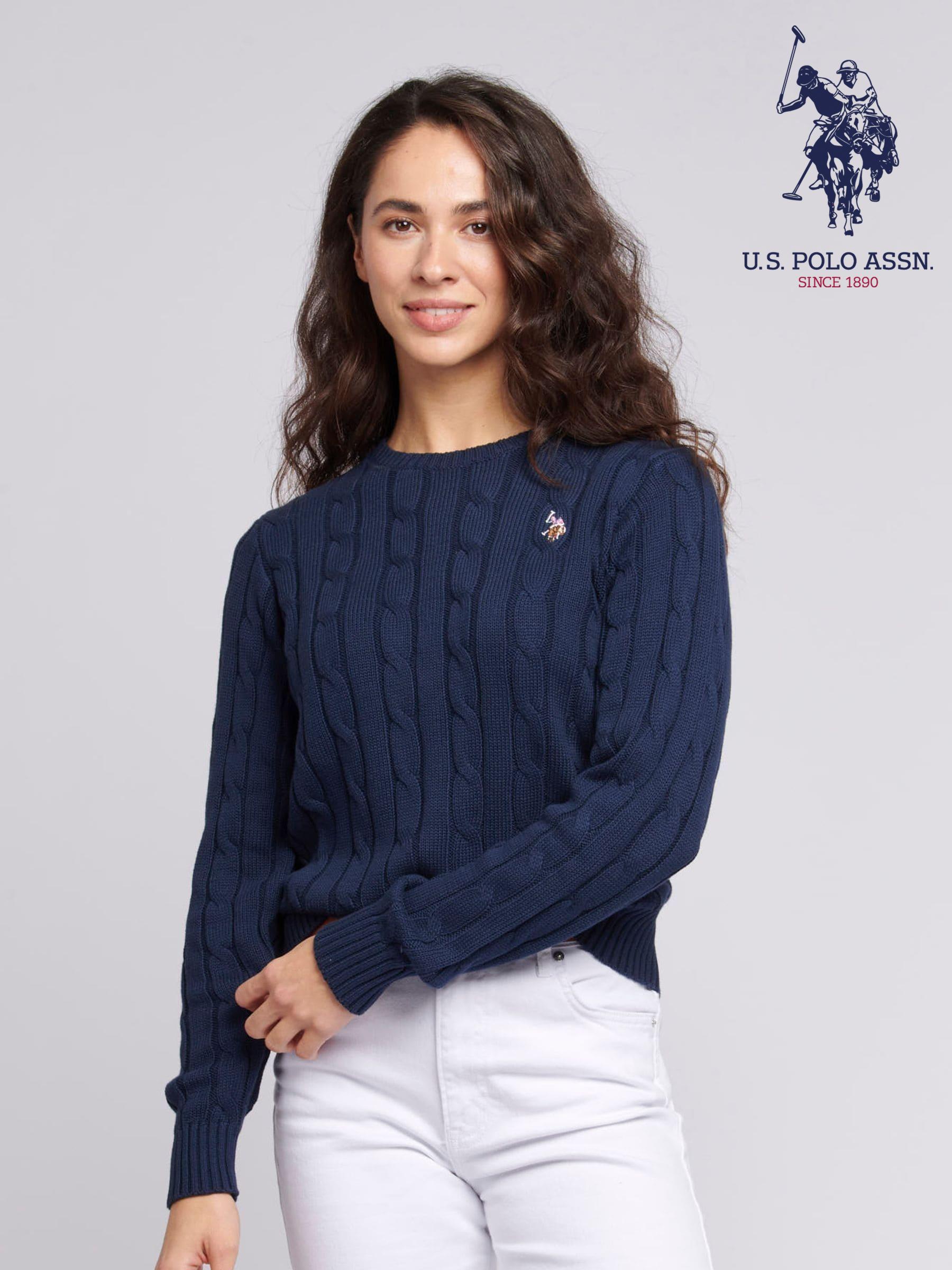 Women s Cable Jumpers Bardot Off Shoulder Jumpers Next