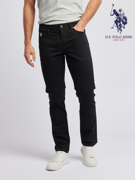 U.S. Polo Assn. Black Core 5 Pocket Mens Trousers (N95671) | €92