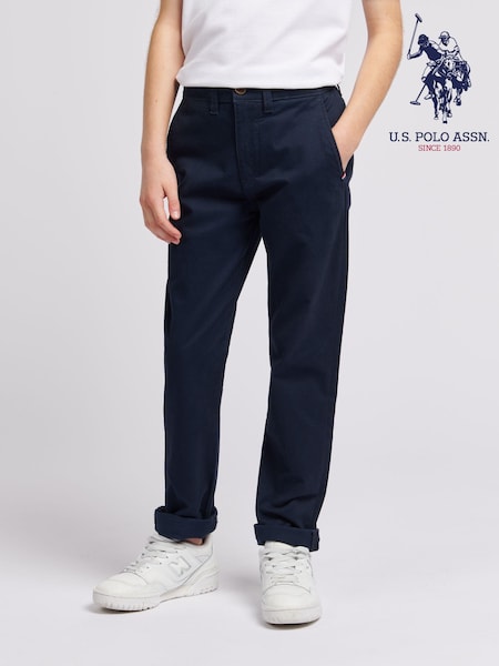 U.S. Polo Assn. Blue Boys Classic Chinos (N95736) | €53 - €64