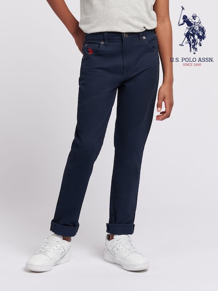 U.S. Polo Assn. Blue Core 5 Pocket Boys Trousers (N95746) | €53 - €64