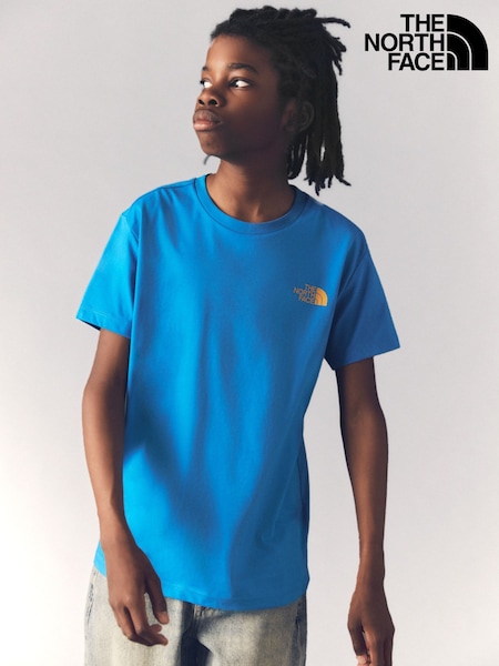 The North Face Teen Simple Dome Short Sleeve 100% Cotton T-Shirt (N95856) | 91 LEI