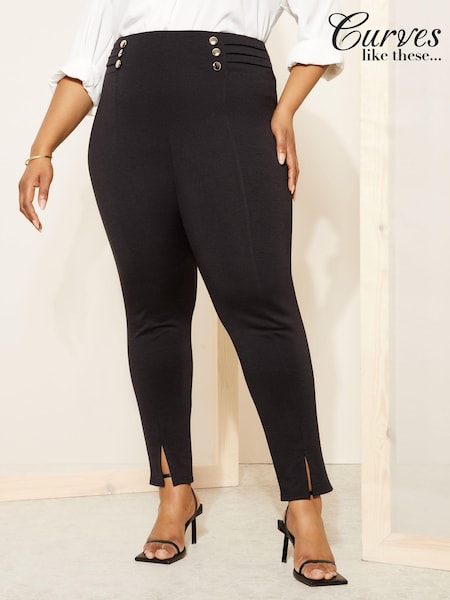 Curves Like These Ponte Highwaisted Leggings (N96015) | ‏92 ر.س.‏