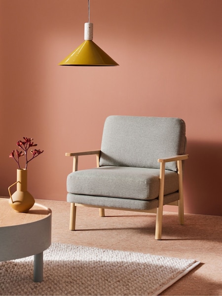 MADE.COM Mountain Grey Lars Accent Chair (N96340) | €473