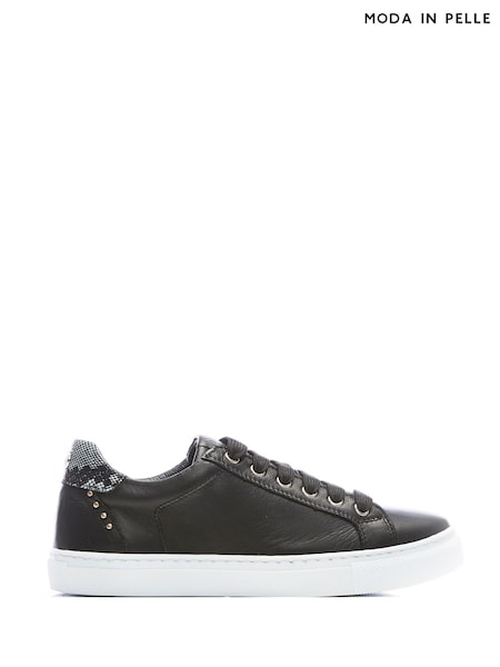 Moda in Pelle Bradd Lace Up Flat Round Toe Trainers (N96458) | ₪302