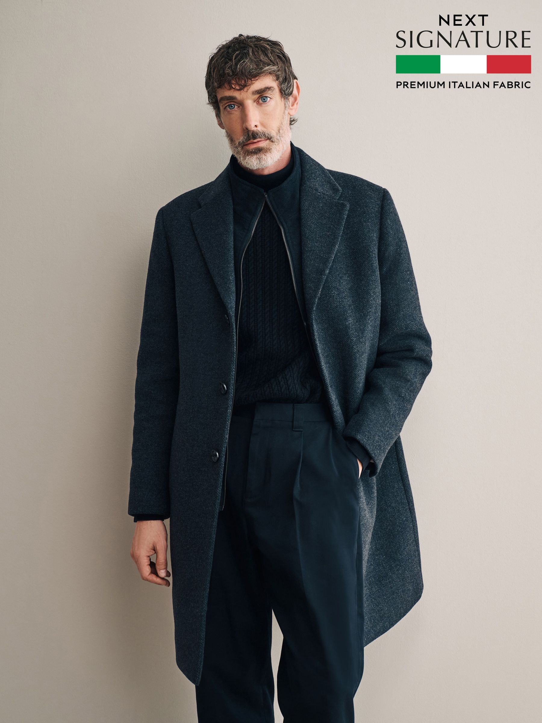 Next mens coats discount