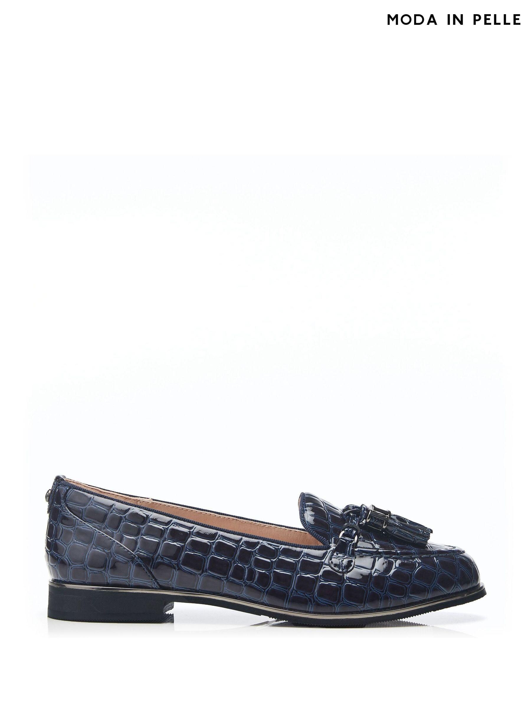 Schnallen Chunky Absatz Loafer