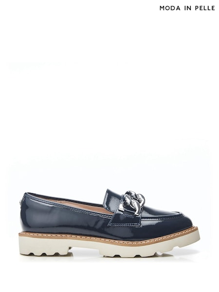 Moda In Pelle Evella Chunky Chain Trim Loafers (N96632) | € 69