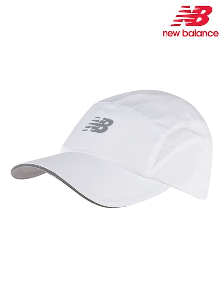 Blanco - New Balance 5 Panel Performance Hat (N96720) | 31 €