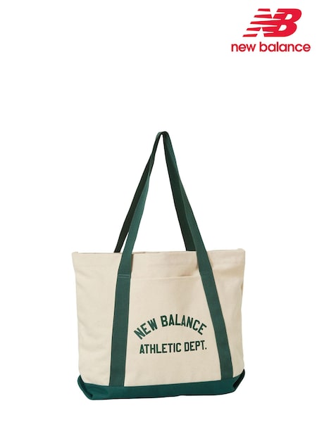 Grön - New Balance 100% Cotton Canvas Tote (N96721) | kr630