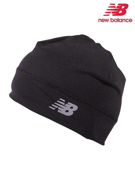 New Balance Black Lightweight Skull Cap (N96750) | AED105