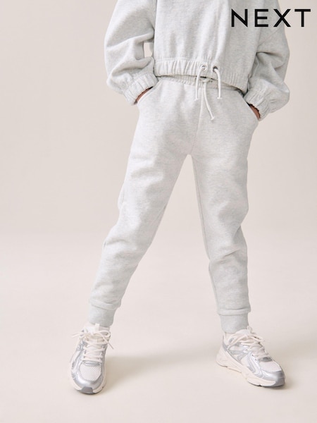 رمادي - Soft Jersey Regular Fit Joggers (3-16yrs) (N96833) | ‏60 ر.س.‏ - ‏90 ر.س.‏