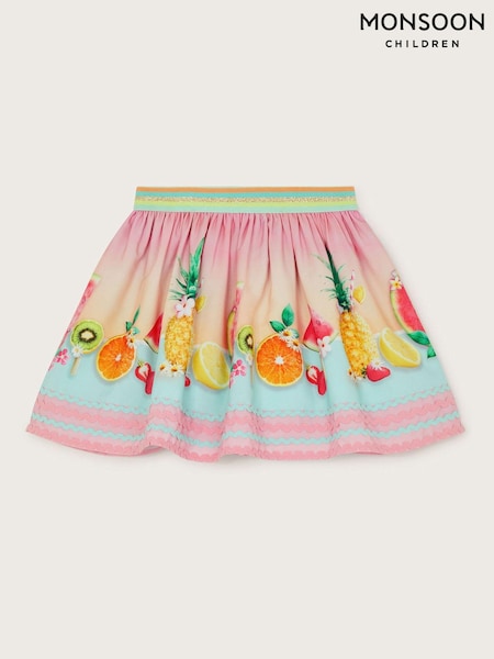 Monsoon Fruit Embroidered Ombre Skirt (N97204) | € 10 - € 12
