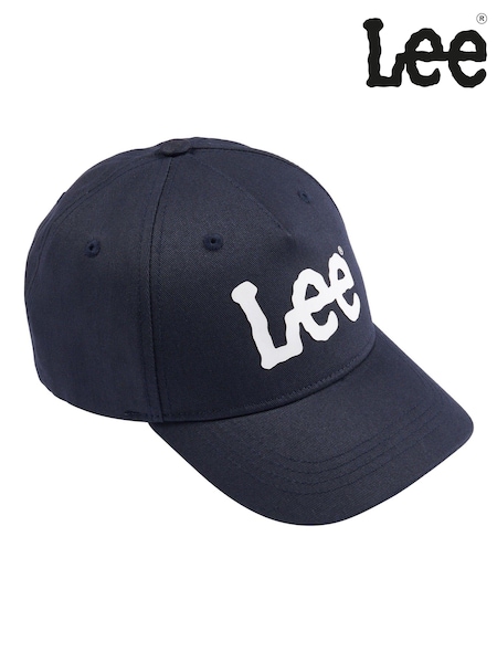 כחול  - Lee Boys 100% Cotton Twill Cap (N97281) | ‏75‏₪