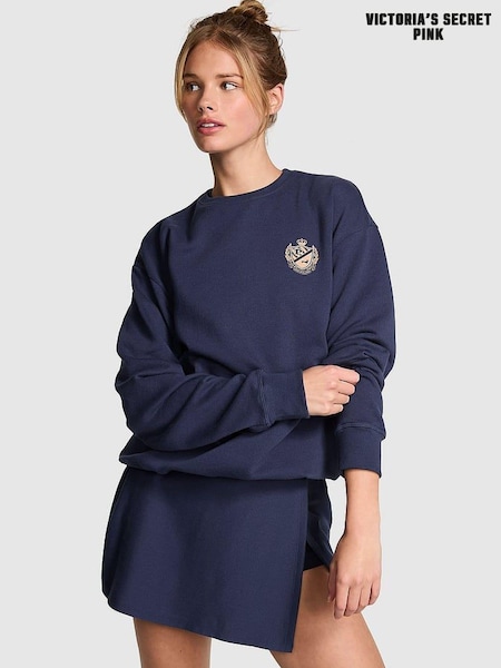 Victoria's Secret PINK Midnight Navy Blue Sweatshirt (N97405) | €45