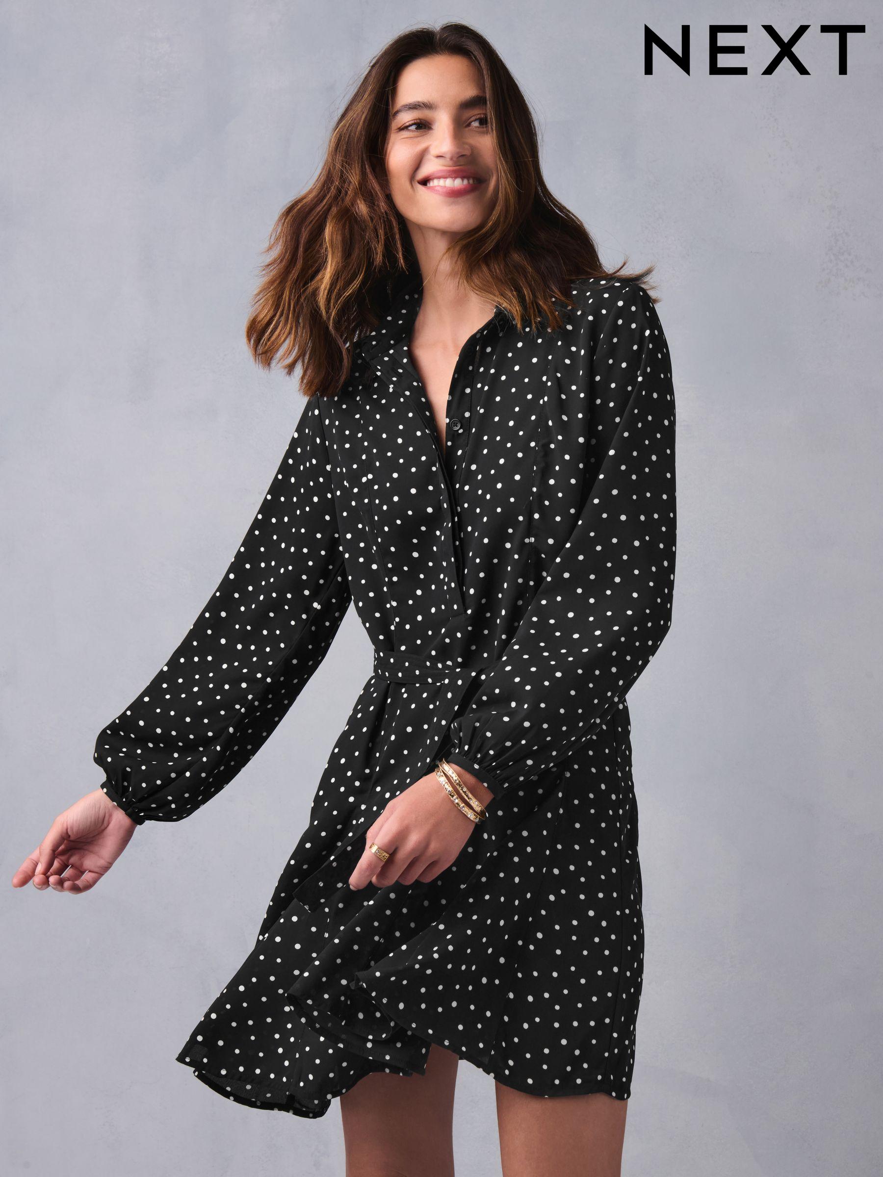 Next polka dot dress sale