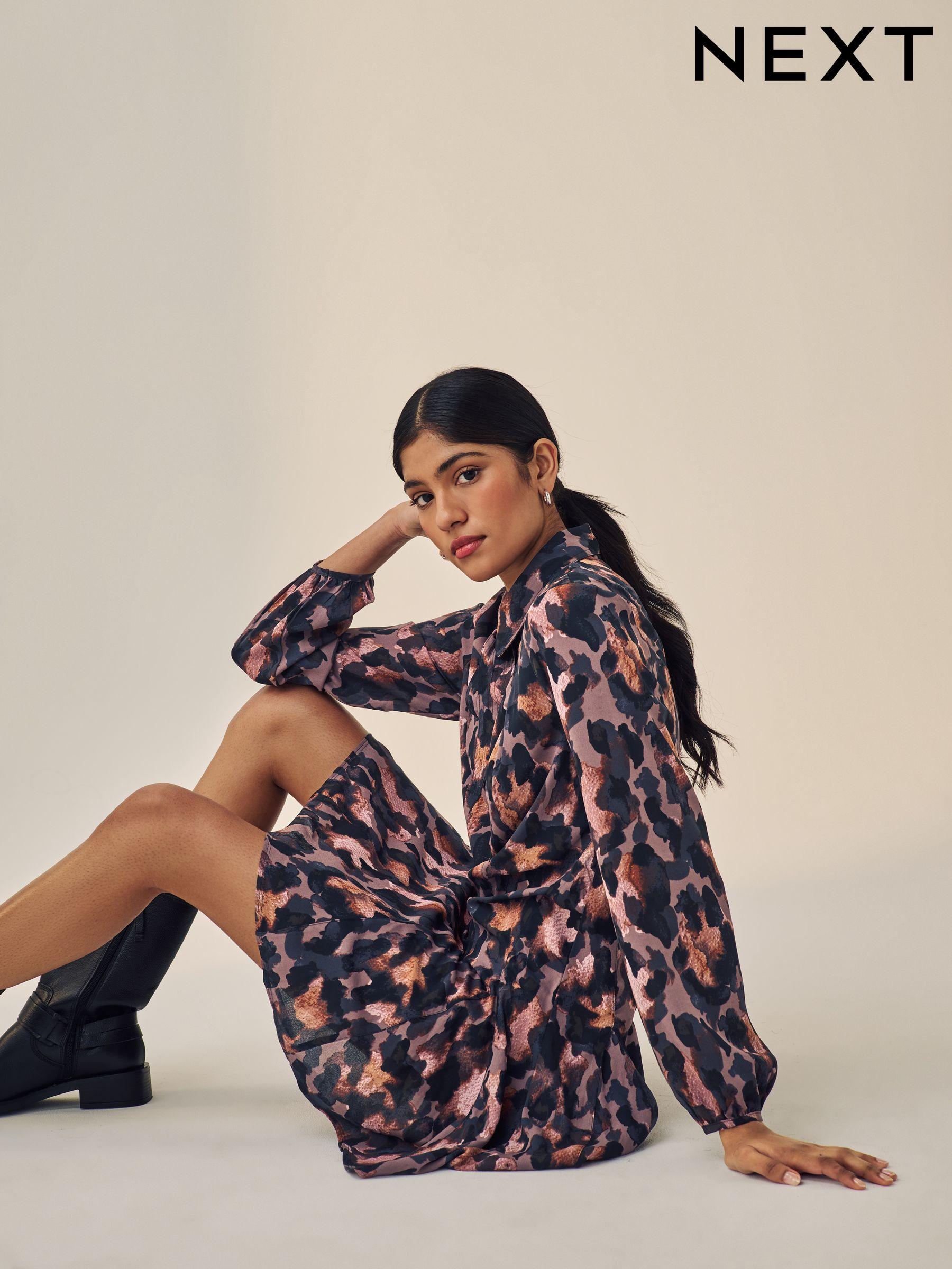 Next animal shirt dress clearance