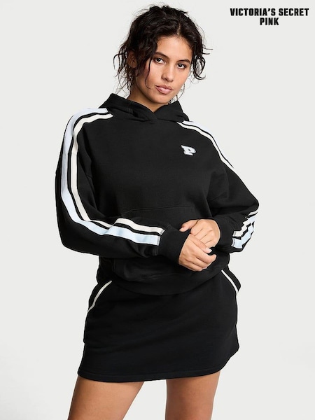 Victoria's Secret PINK Black Pullover Fleece Hoodie (N97532) | €56