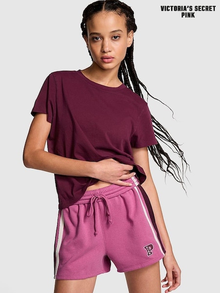 Victoria's Secret PINK Pink Violet Fleece Shorts (N97543) | €15.50