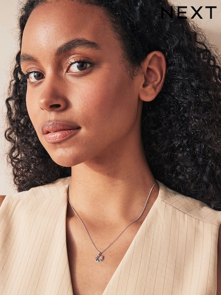 Sterling Silver Horseshoe Necklace (N97757) | €11