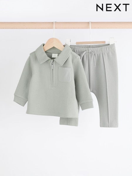 Blue Baby Top And Joggers Set (N97890) | 55 QAR - 62 QAR